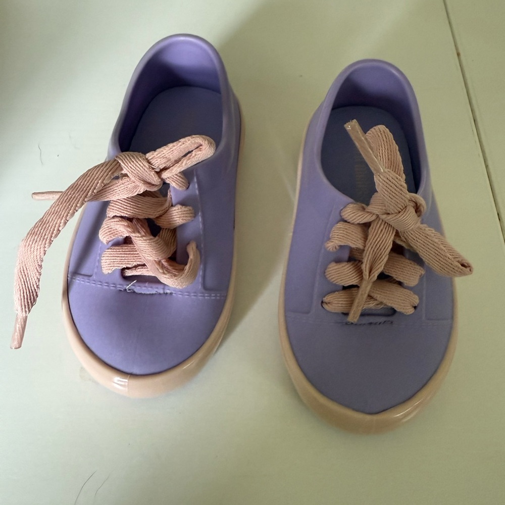 MINI MELISSA toddler rubber sneakers